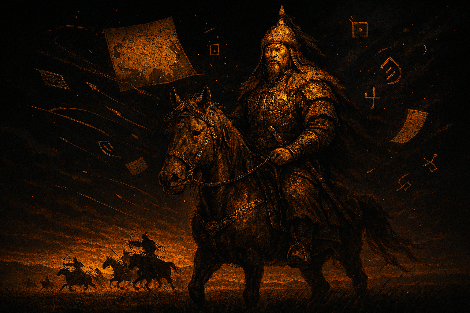 Mongol Empire: Genghis Khan and the Horsemen Who Redrew the World Map 🏹🌍