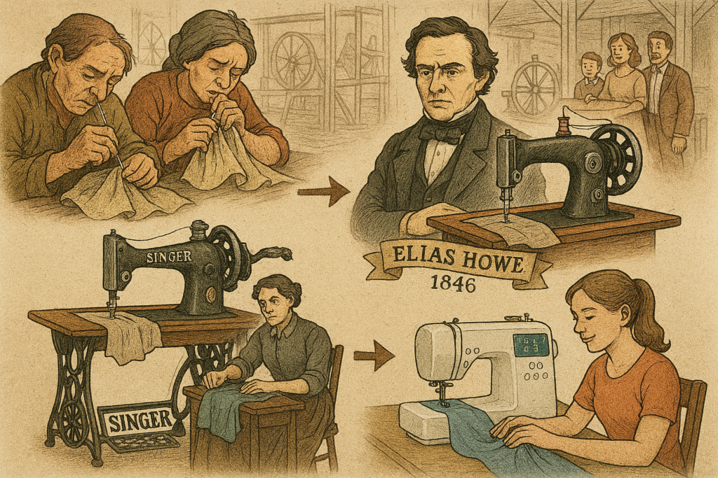 🧵 Dikiş Makinesi: Moda ve Sanayi Devriminin Sessiz Kahramanı