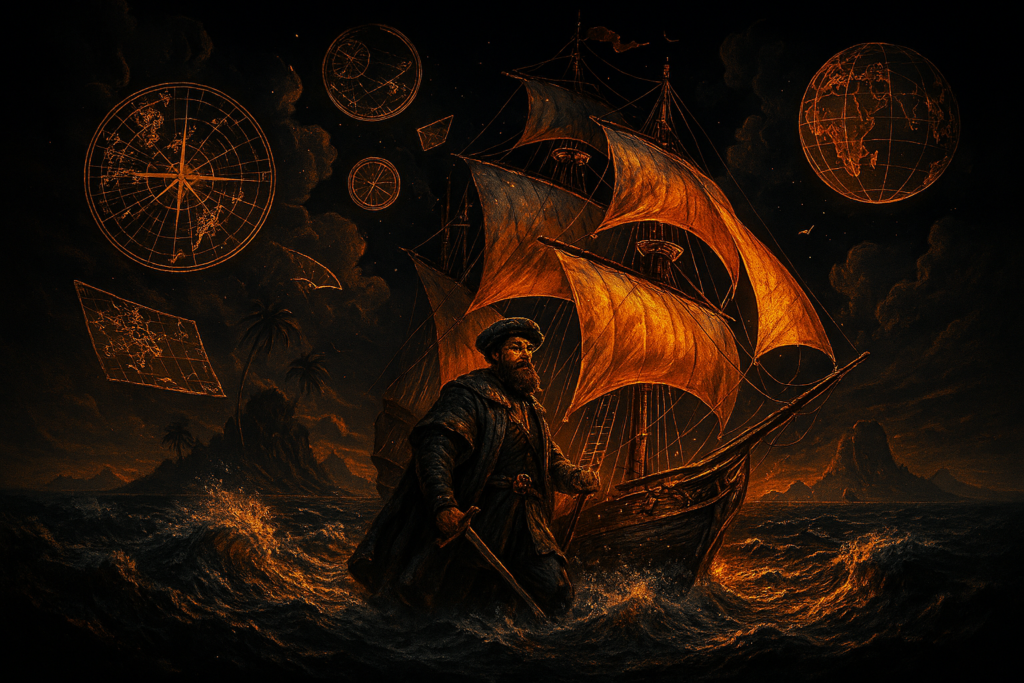 Ferdinand Magellan : Le capitaine qui a fait le tour du monde et symbole de courage 🌍⛵