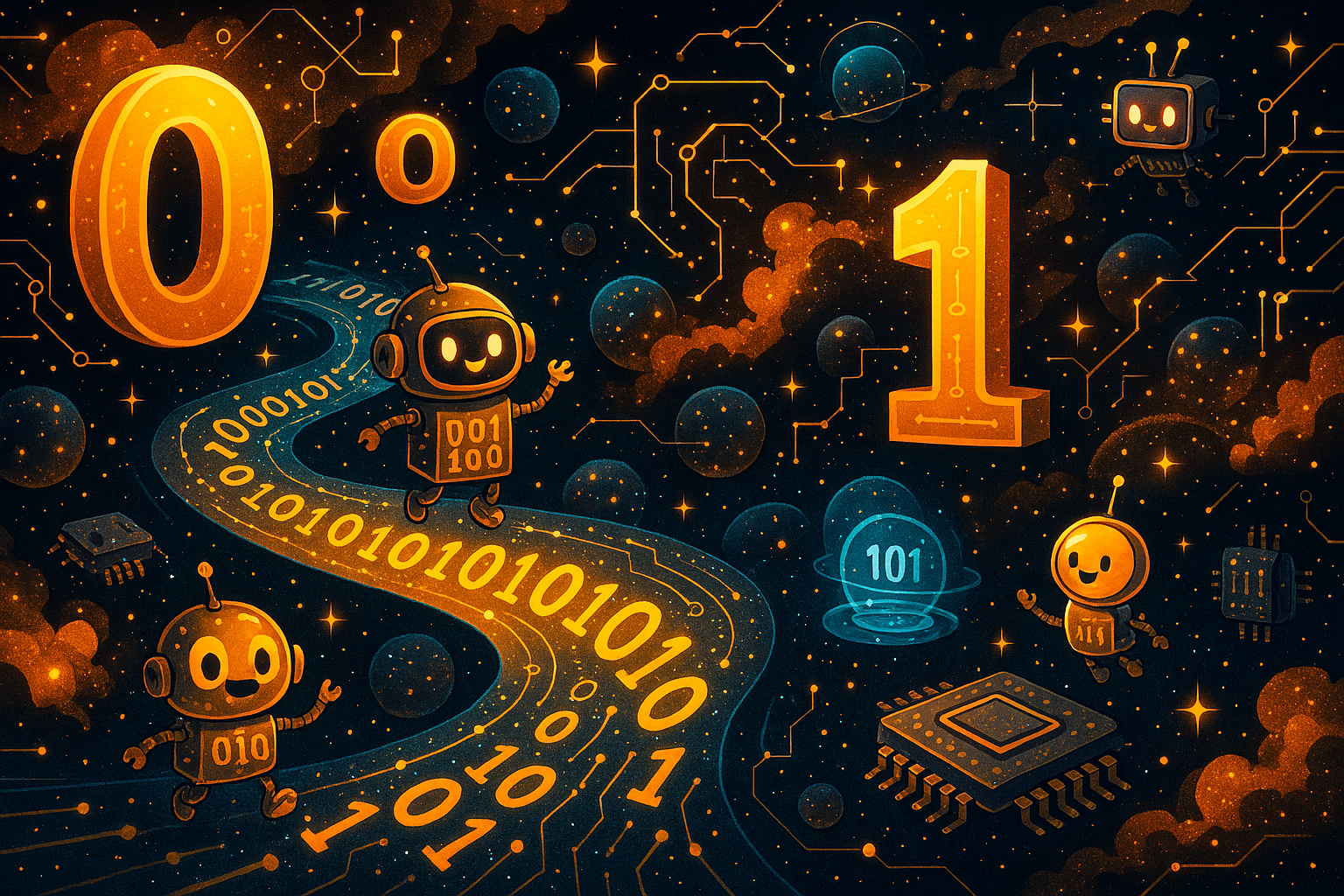 ๐ป๐ข Why Do Computers Only Understand 0s and 1s? The Surprisingly Simple Language Behind Modern Technology ๐๐