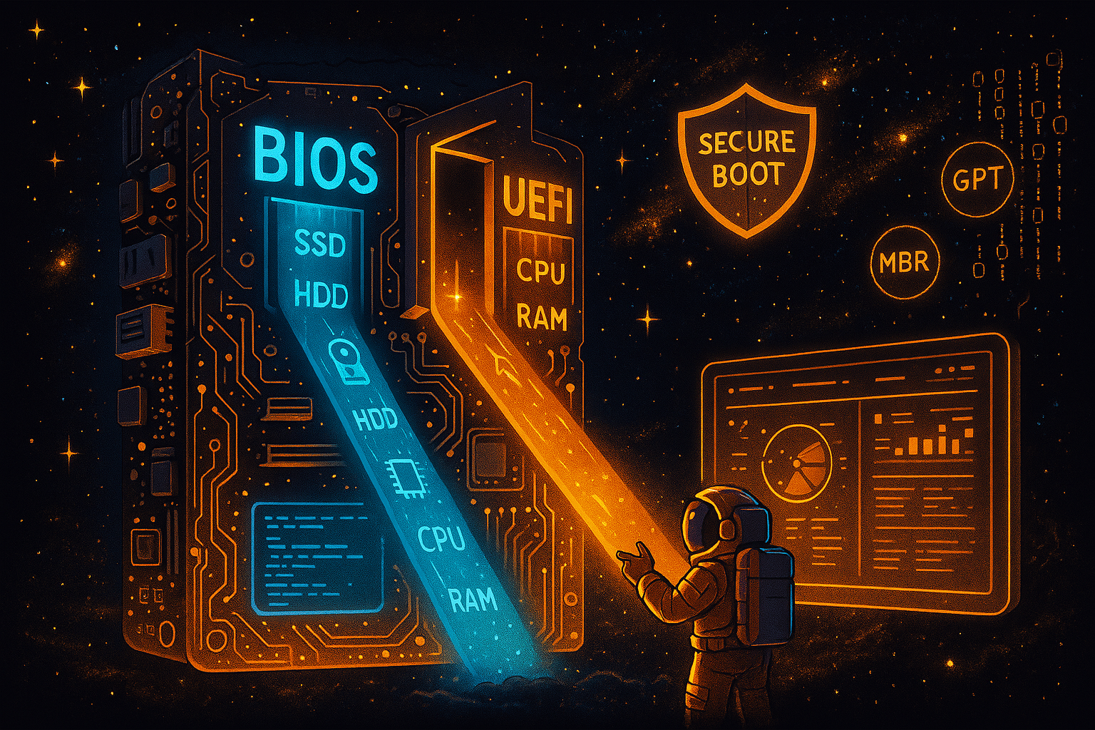 BIOS vs UEFI: The Hidden Software That Starts Everything 🚀💻