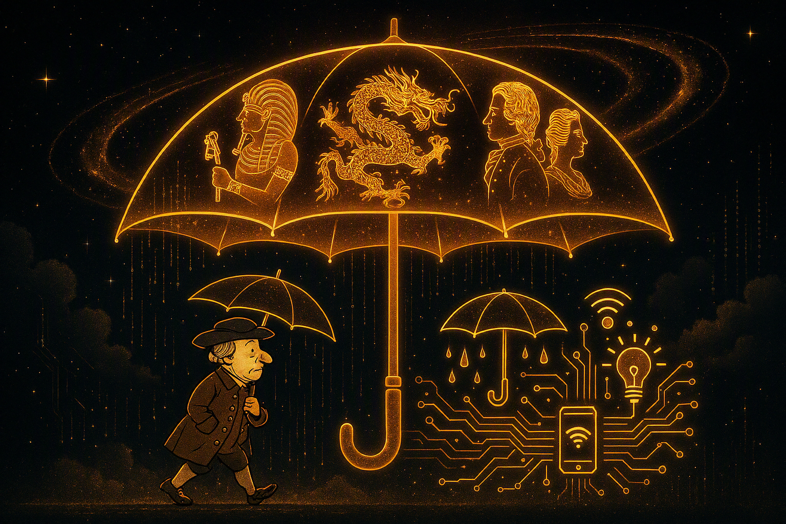 ☂️ The Evolution of the Umbrella: From Royal Symbol to Everyday Essential