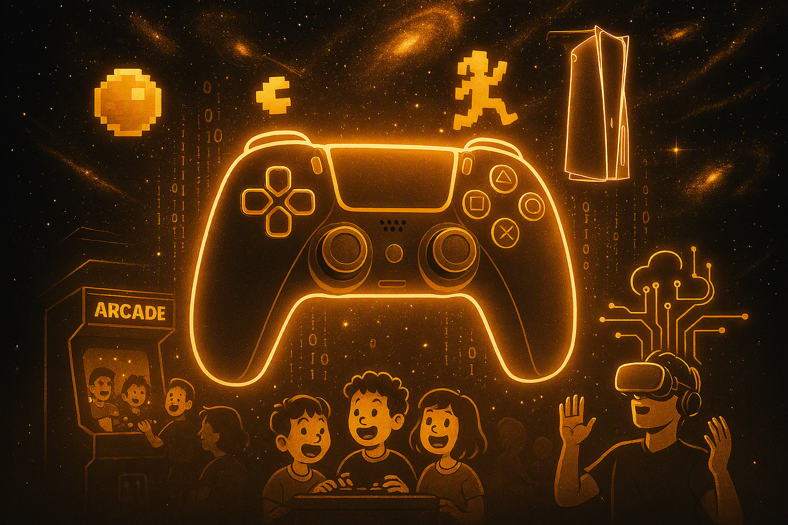 🎮 From Pong to PlayStation 5: The Incredible Evolution of Video Games