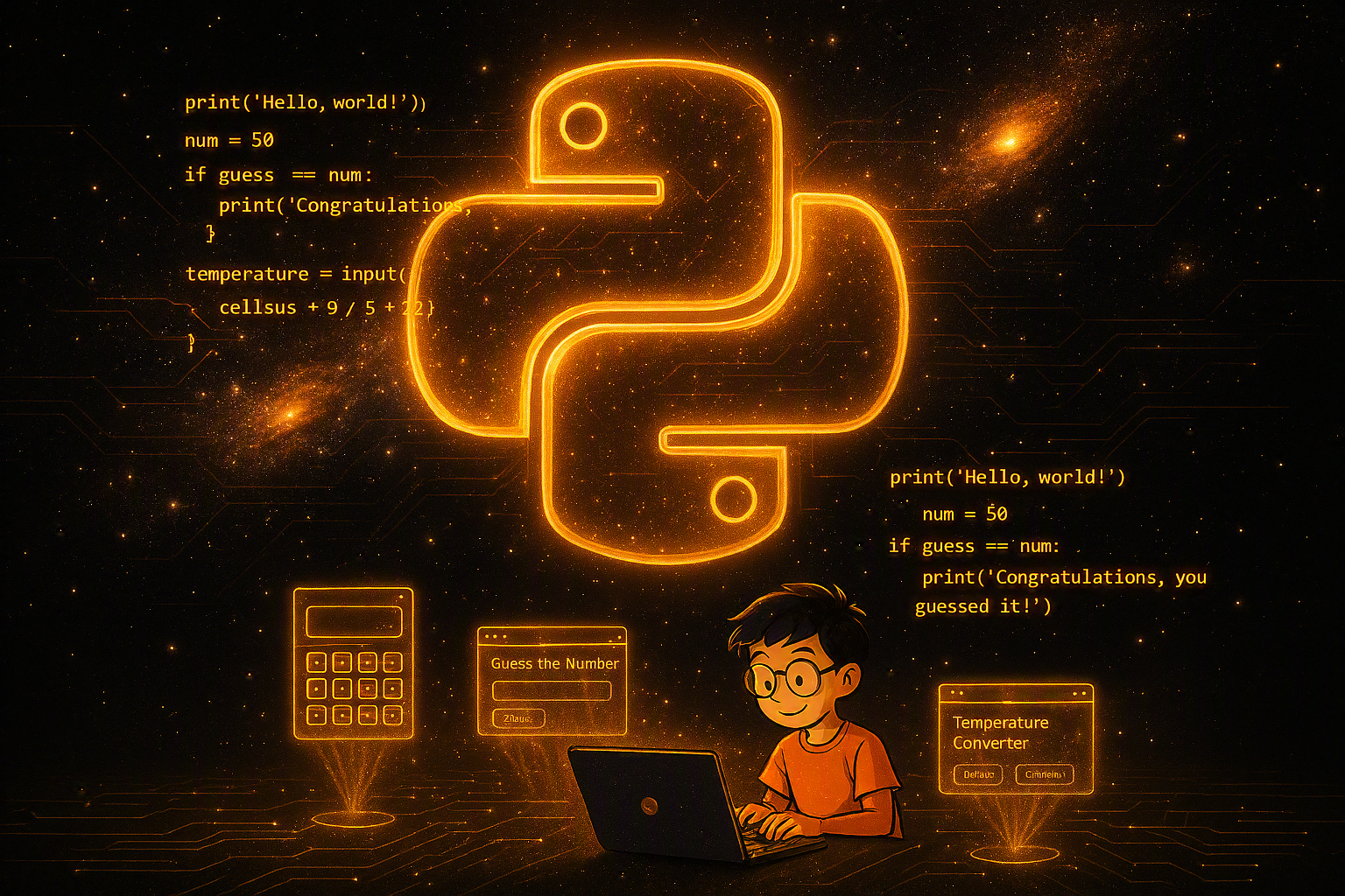 ⚡🐍 Python for Absolute Beginners: Your First Program Step by Step