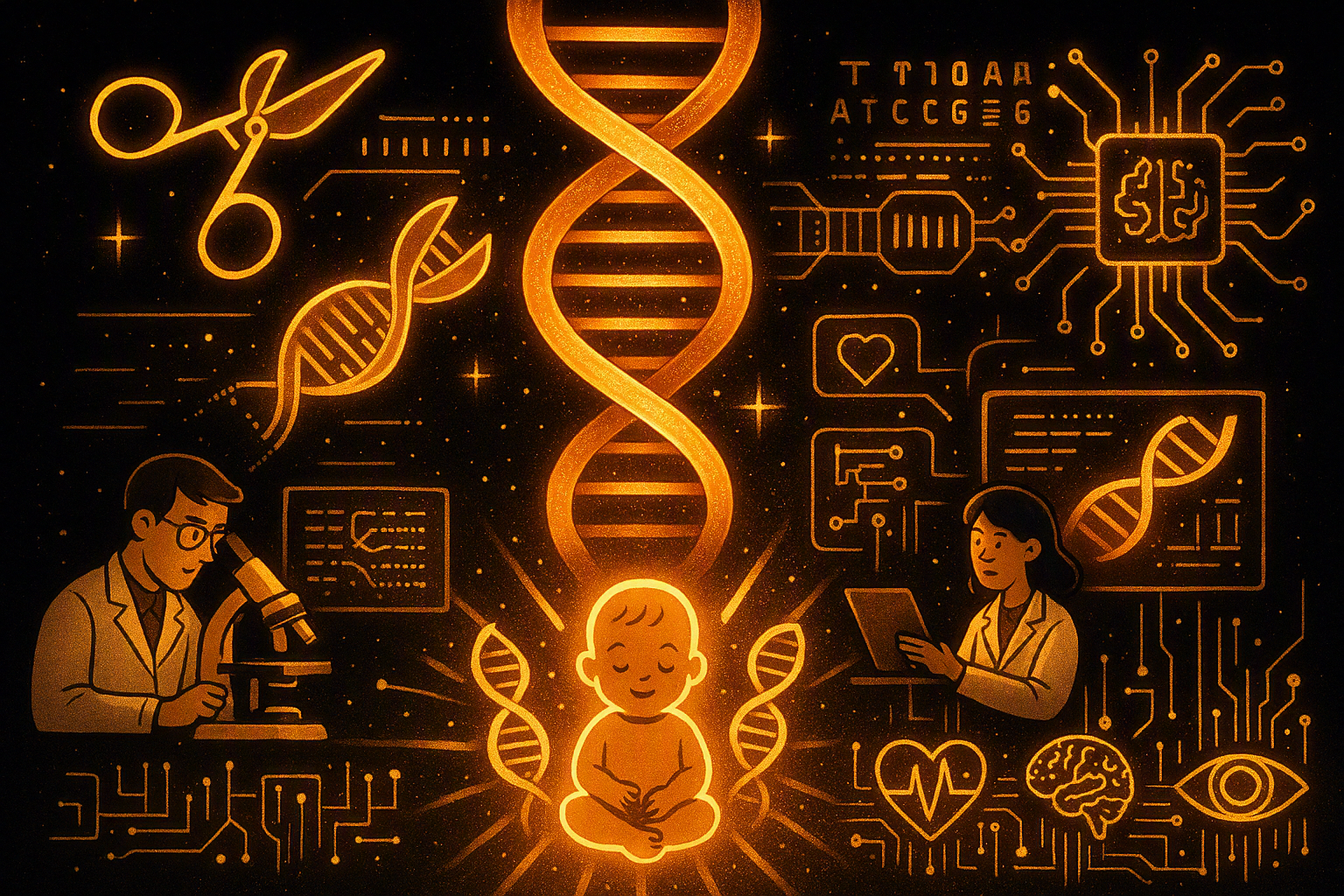 🧬 The Future of Human DNA: How Genetic Engineering Is Changing Medicine Forever
