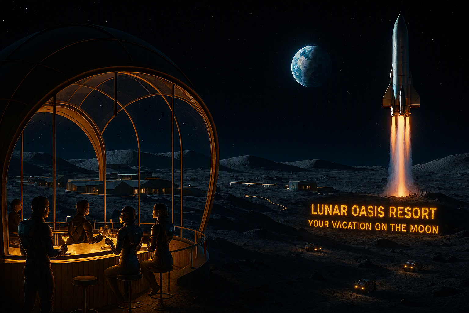 🚀 Space Tourism 101: How Close Are We to Taking a Vacation on the Moon? 🌕✨