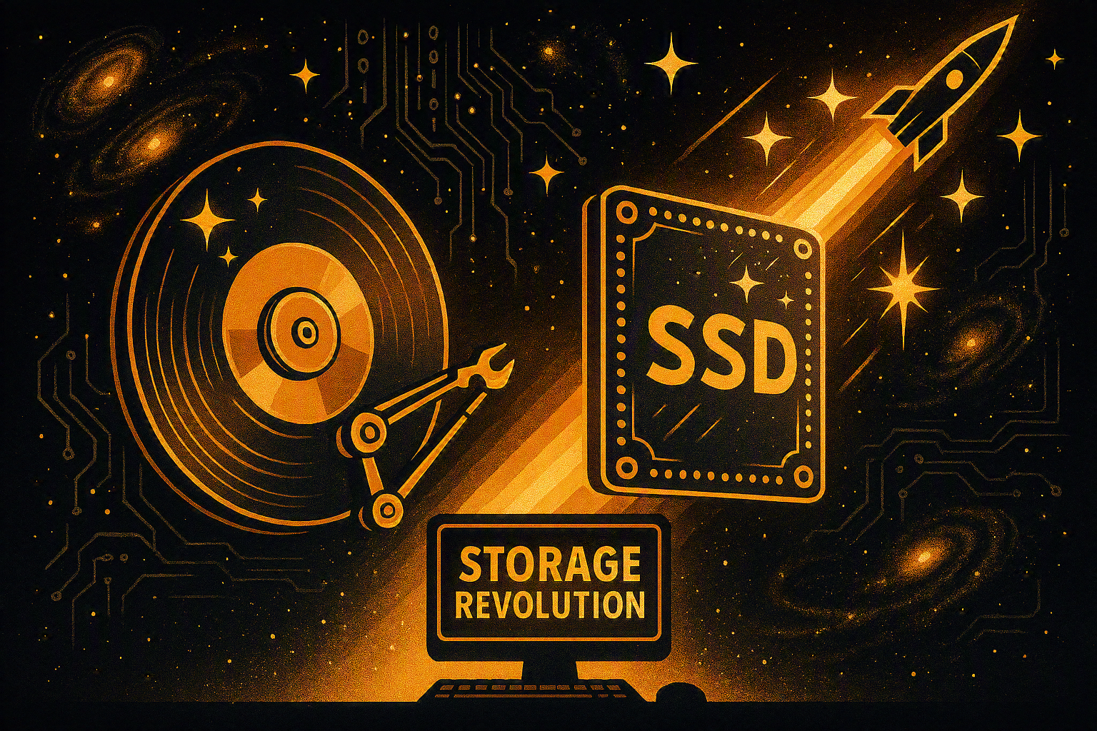 💿 SSD vs HDD: The Silent Revolution That Changed Computing
