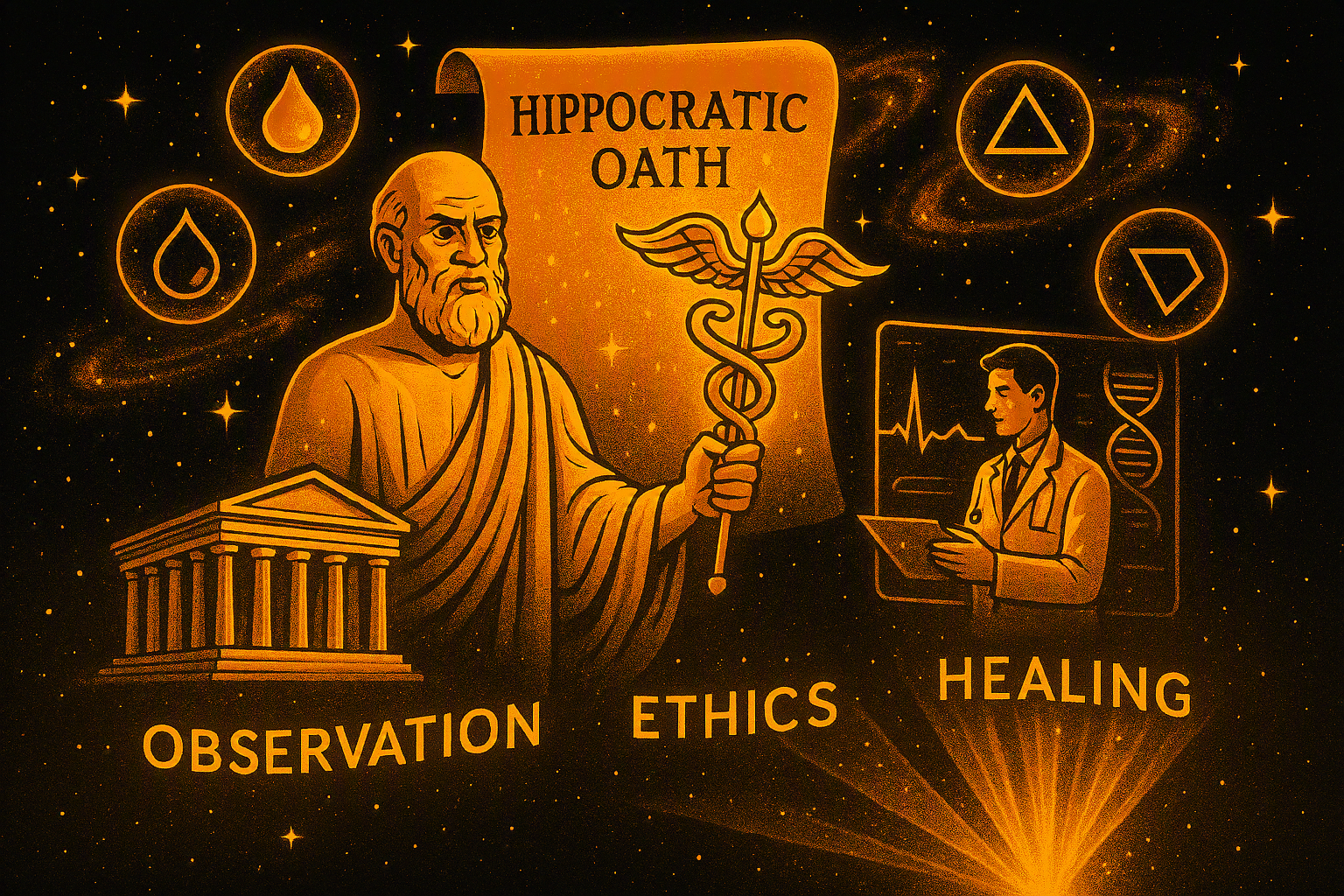 🏛️ Medicine in Ancient Greece: The Legacy of Hippocrates ⚕️