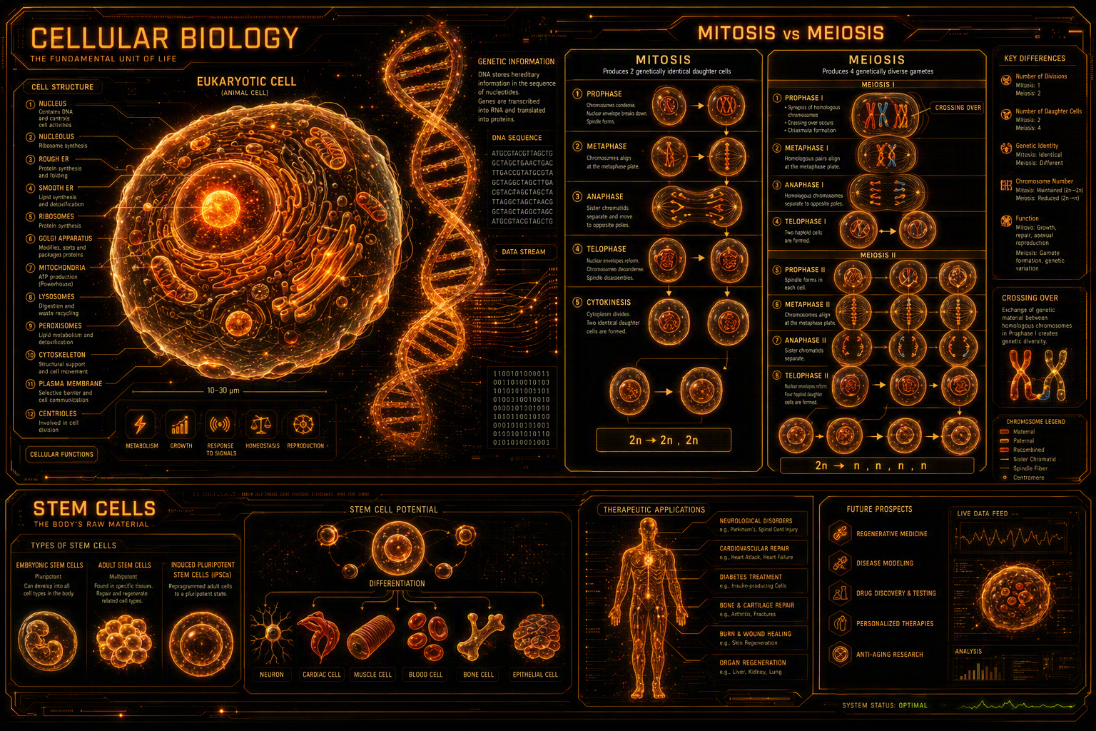 The Nanoscale Metropolis: Inside Cellular Biology