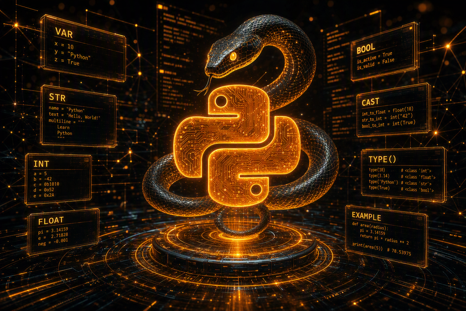 🐍 Python Demystified: Mastering Variables, Data Types & Type Conversion