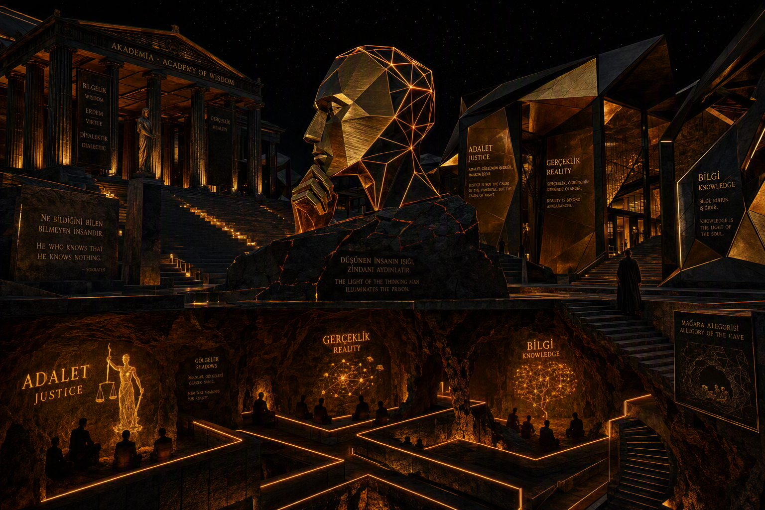 Shadows, Forms, and the Ideal City: Why Plato Still Matters in the Digital Age