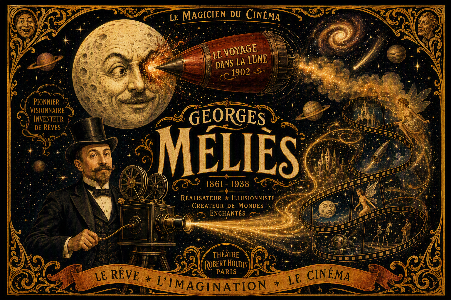 🍿 When a Magician Built a Rocket to the Moon (And Invented Cinematic Special Effects)