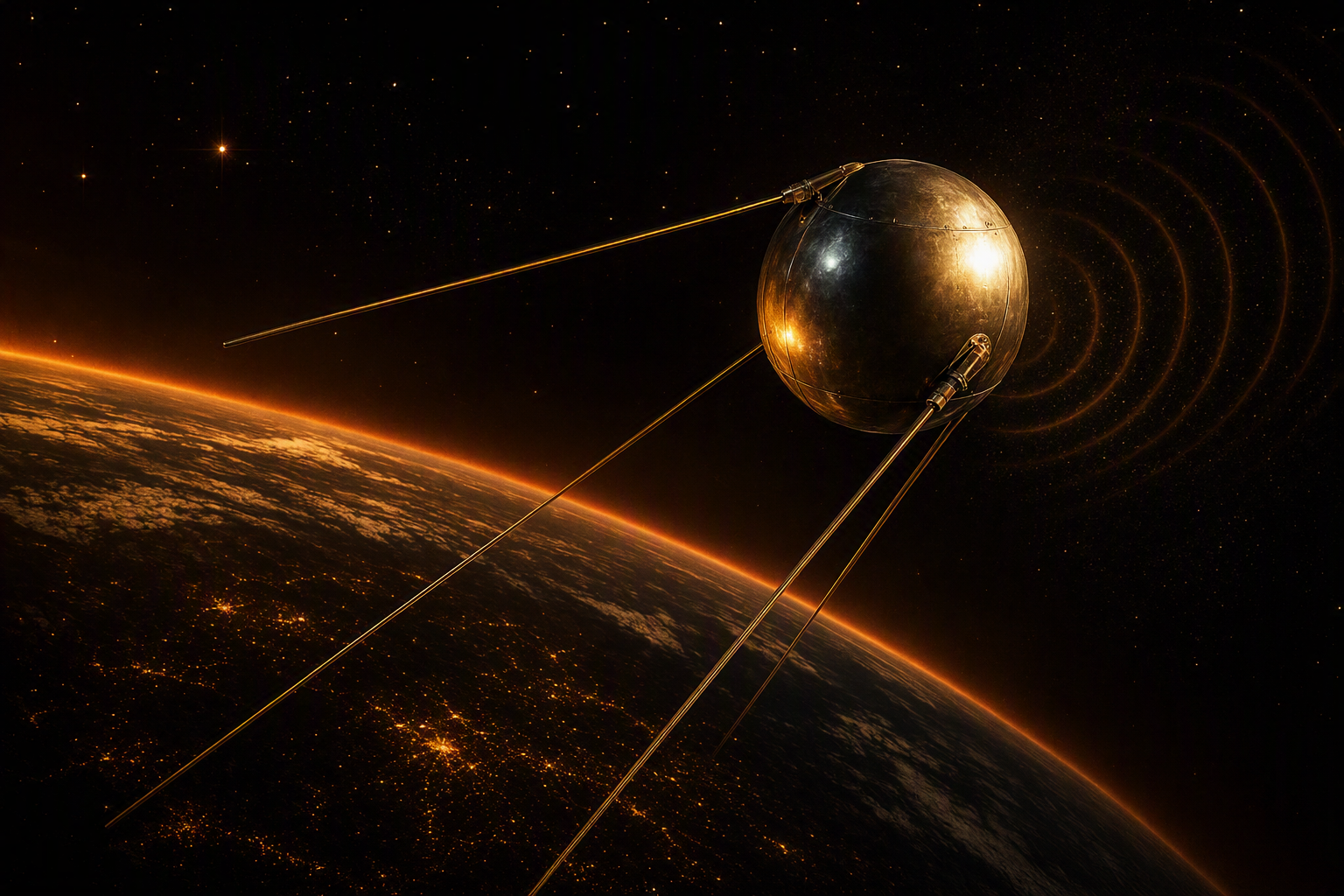 🛰️ Sputnik 1: The Little Satellite That Changed the World